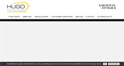 Desktop Screenshot of hugo-containerservice.de